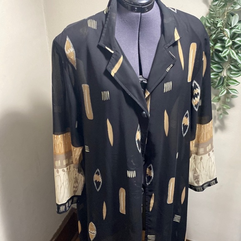 Nefertiti Collection full length kimono size 1X